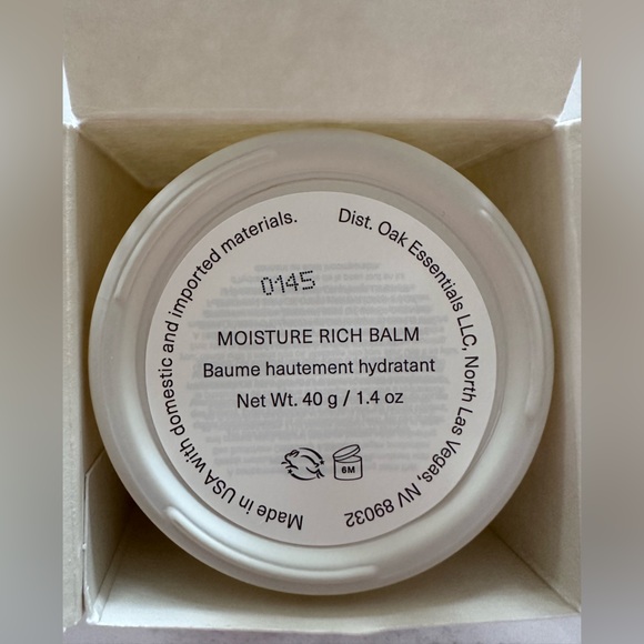 Oak Essentials Jenni Kayne Full Size Moisture Rich Balm 40g/1.4oz Retail $88 NIB - Picture 5 of 15